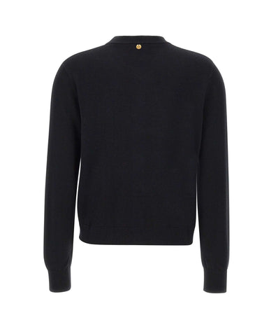 LIU-JO Cardigan in misto lana BLACK Donna 
