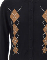 LIU-JO Cardigan in misto lana BLACK Donna 