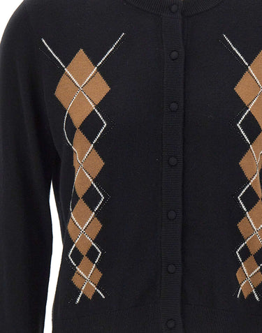 LIU-JO Cardigan in misto lana BLACK Donna 