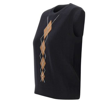 LIU-JO Gilet in maglia BLACK Donna 