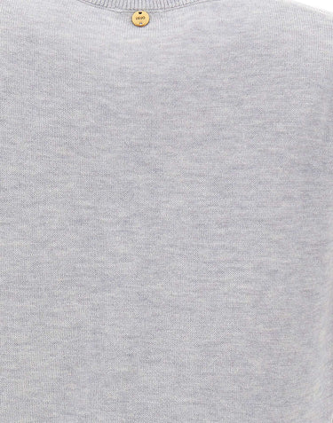 LIU-JO Gilet in maglia GREY Donna 
