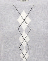 LIU-JO Gilet in maglia GREY Donna 