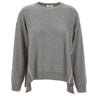 LIU-JO Maglia con inserti in raso GREY Donna 
