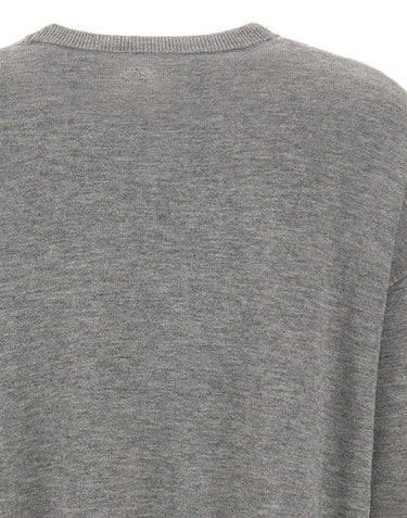 LIU-JO Maglia con inserti in raso GREY Donna 