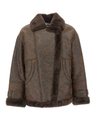LIU-JO Giubbotto aviator BROWN Donna 