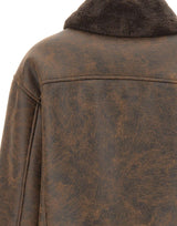 LIU-JO Giubbotto aviator BROWN Donna 