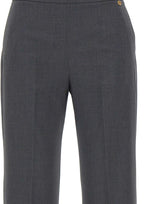 LIU-JO Pantaloni trombetta in flanella GREY Donna 