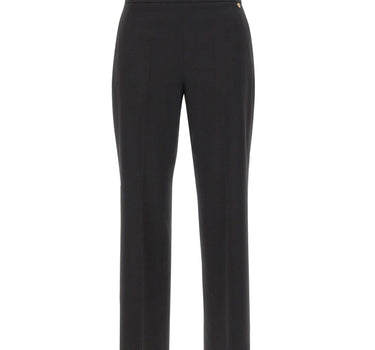 LIU-JO Pantaloni trombetta in flanella BLACK Donna 