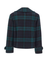 LIU-JO Giacca doppiopetto in misto lana MULTICOLOR Donna 
