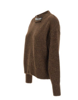 LIU-JO Maglione con dettaglio gioiello BROWN Donna 