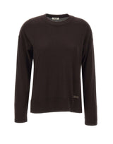 LIU-JO Maglia in misto lana BROWN Donna 