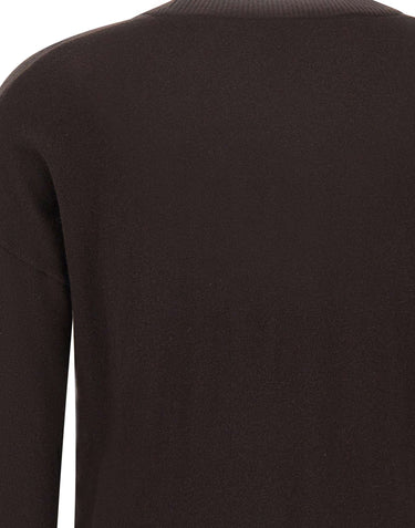 LIU-JO Maglia in misto lana BROWN Donna 