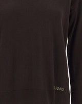 LIU-JO Maglia in misto lana BROWN Donna 