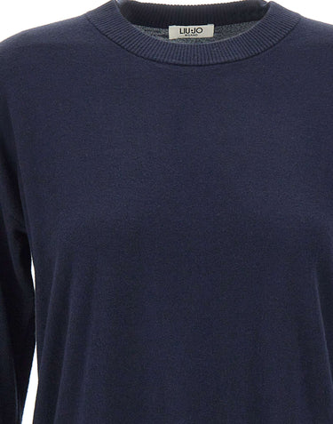 LIU-JO Maglia in misto lana BLUE Donna 