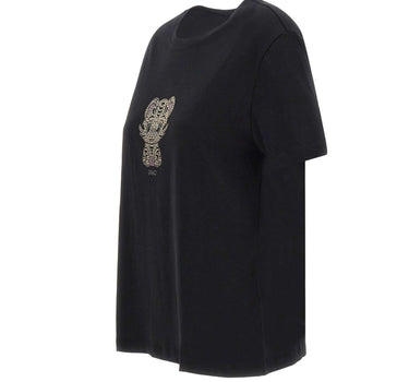 LIU-JO T-shirt in cotone BLACK Donna 