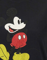 LIU-JO Printed t-shirt BLACK Donna 