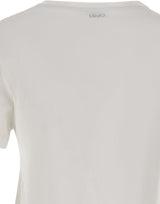 LIU-JO T-shirt con stampa WHITE Donna 