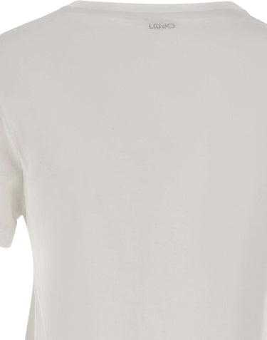 LIU-JO T-shirt con stampa WHITE Donna 