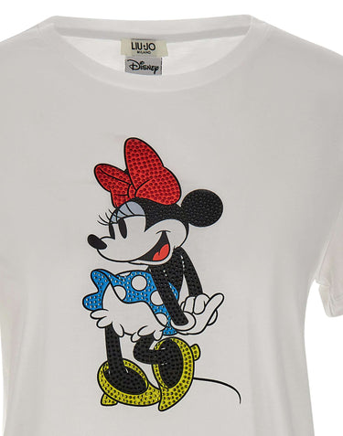 LIU-JO T-shirt con stampa WHITE Donna 