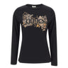 LIU-JO T-shirt manica lunga slim fit BLACK Donna 