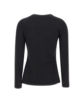 LIU-JO T-shirt manica lunga slim fit BLACK Donna 
