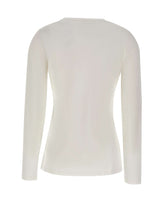 LIU-JO T-shirt manica lunga slim fit WHITE Donna 