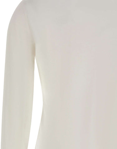 LIU-JO T-shirt manica lunga slim fit WHITE Donna 