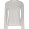 LIU-JO T-shirt manica lunga in cotone WHITE Donna 