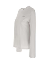 LIU-JO T-shirt manica lunga in cotone WHITE Donna 