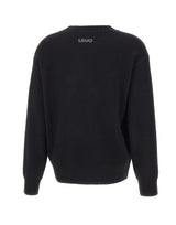 LIU-JO Maglia in lana Mr Mouse BLACK Donna 