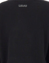 LIU-JO Maglia in lana Mr Mouse BLACK Donna 
