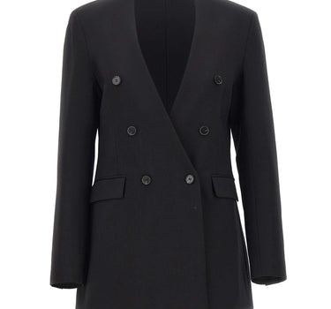 LOULOU DE SAISON Blazer "Astrid" BLACK Donna 