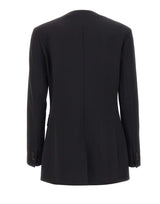 LOULOU DE SAISON Blazer "Astrid" BLACK Donna 