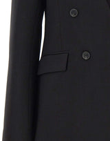 LOULOU DE SAISON Blazer "Astrid" BLACK Donna 