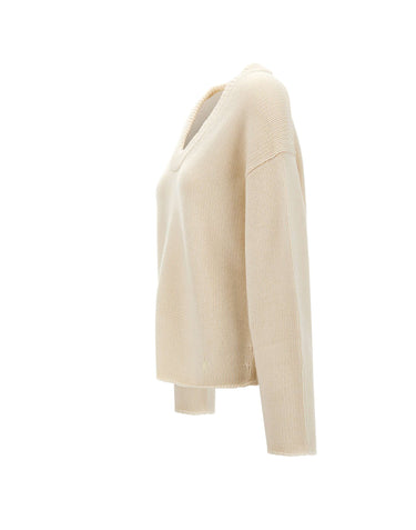 LOULOU DE SAISON Maglia "Derry" WHITE Donna 