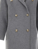 LOULOU DE SAISON Cappotto "Irvin" GREY Donna 