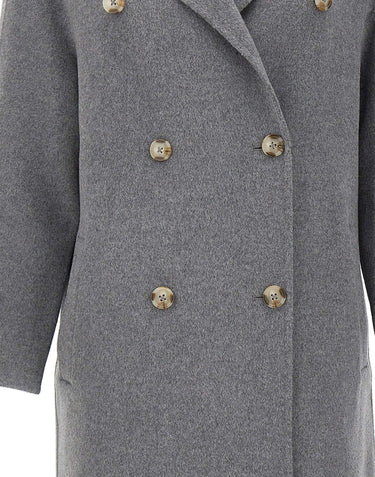 LOULOU DE SAISON Cappotto "Irvin" GREY Donna 