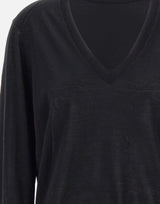 Maglia "Julio" in cashmere JULIO BLACK LOULOU DE SAISON 