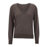 Maglia "Julio" in cashmere JULIO BROWNMELANGE LOULOU DE SAISON 