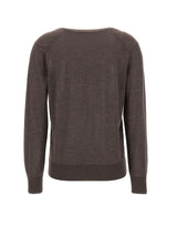 Maglia "Julio" in cashmere JULIO BROWNMELANGE LOULOU DE SAISON 