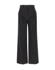 LOULOU DE SAISON Pantaloni "Nat" BLACK Donna 