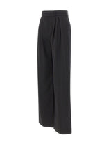 LOULOU DE SAISON Pantaloni "Nat" BLACK Donna 