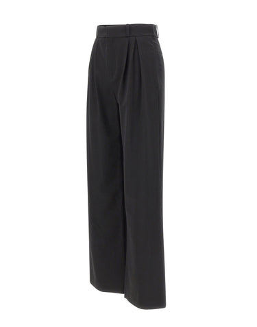 LOULOU DE SAISON Pantaloni "Nat" BLACK Donna 