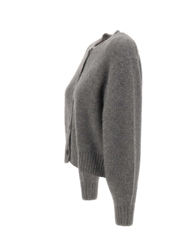 LOULOU DE SAISON Cardigan "Remus" GREY Donna 