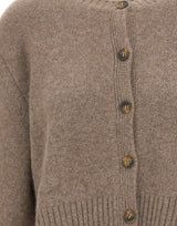 LOULOU DE SAISON Cardigan "Remus" BROWN Donna 