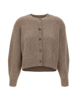 LOULOU DE SAISON Cardigan "Remus" BROWN Donna 