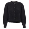 LOULOU DE SAISON Cardigan "Remus" BLACK Donna 