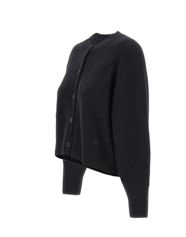 LOULOU DE SAISON Cardigan "Remus" BLACK Donna 
