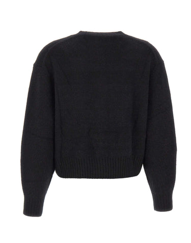 LOULOU DE SAISON Cardigan "Remus" BLACK Donna 