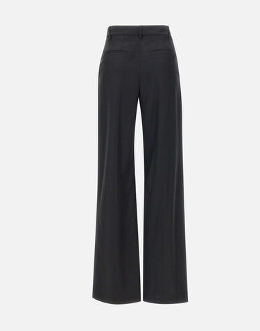 LOULOU DE SAISON Pantaloni "Sbiro" in lana BLACK Donna 